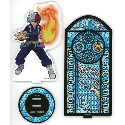 My Hero Academia Shoto Todoroki Stained Glass Style Acrylic Stand Acrylic Stands [USED]