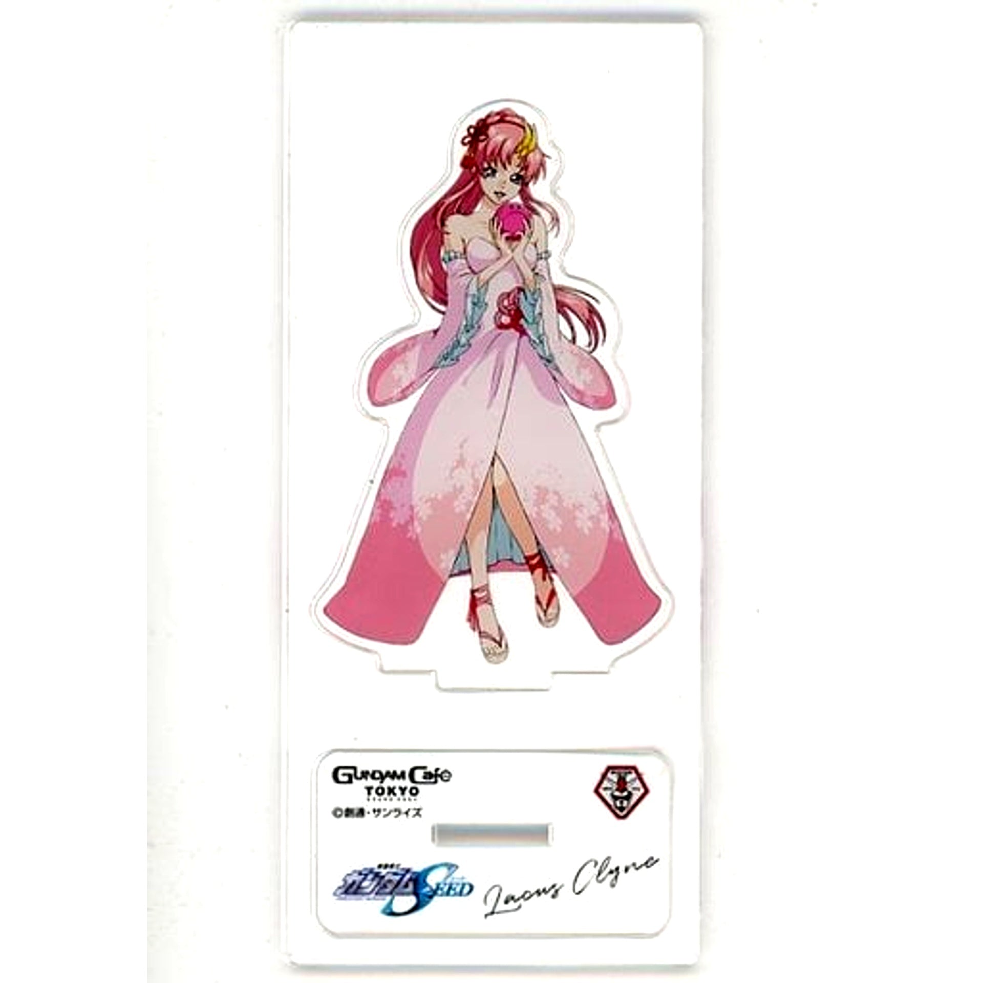 Lacus Clyne 202007 Mobile Suit Gundam SEED Model Sheet Acrylic Stand [USED]