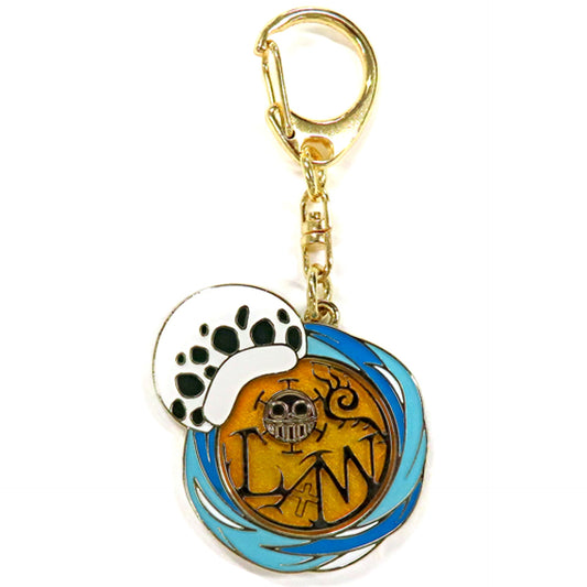 Trafalgar Law One Piece Symbol Motif Keychain [USED]