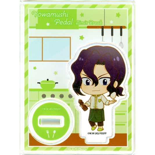 Junta Teshima Yowamushi Pedal LIMIT BREAK Trading Acrylic Stand Ouchi Gohan Ver. Chugai Grace Cafe [USED]