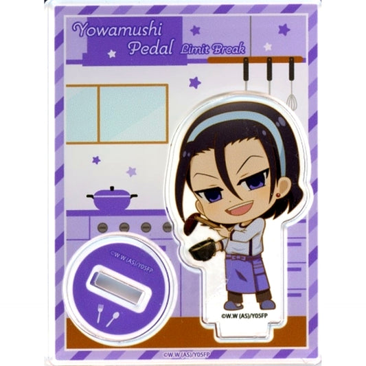 Jinpachi Todo Yowamushi Pedal LIMIT BREAK Trading Acrylic Stand Ouchi Gohan Ver. Chugai Grace Cafe [USED]
