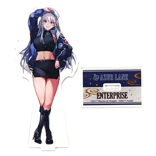 Enterprise Acrylic Stand Big Azur Lane x Don Quijote [USED]