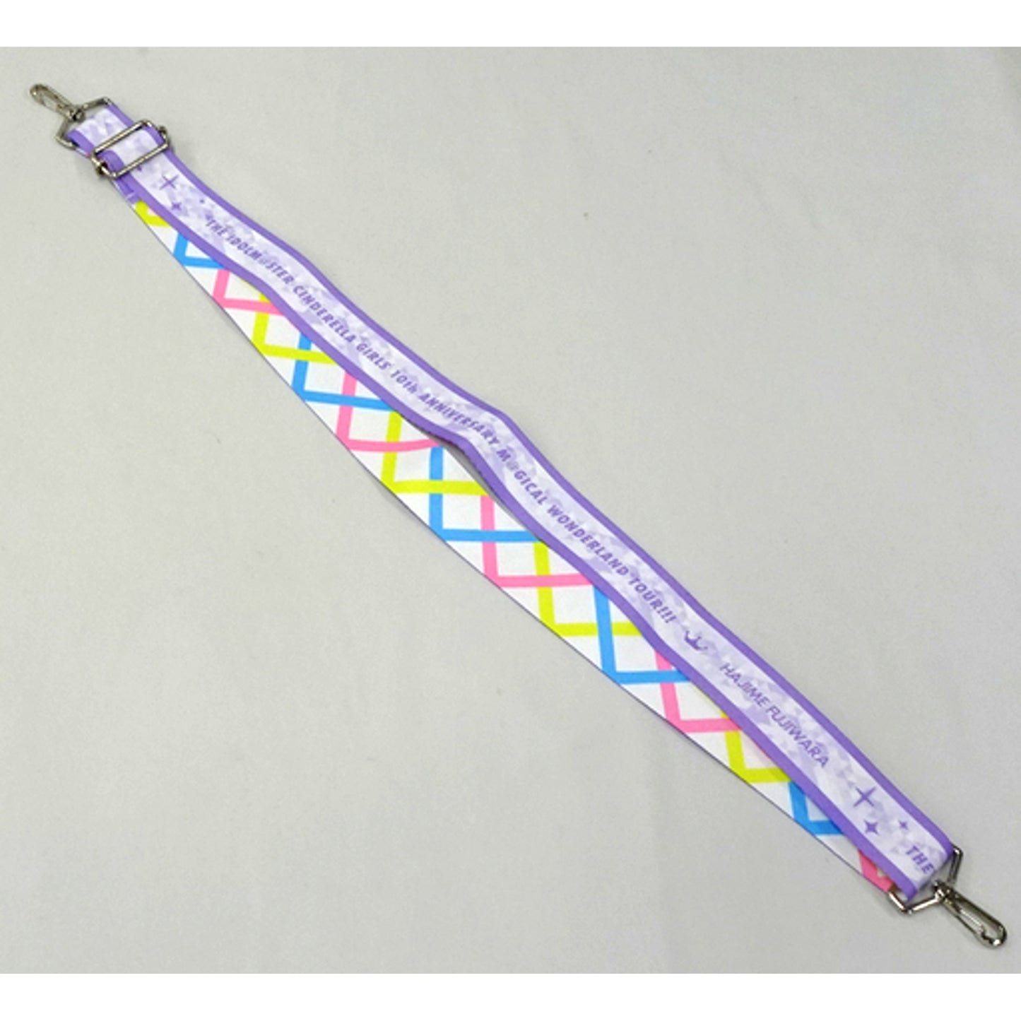 Hajime Fujiwara 10th Anniversary Tour Ver. The Idolmaster Cinderella Girls Official Multi Shoulder Strap [USED]