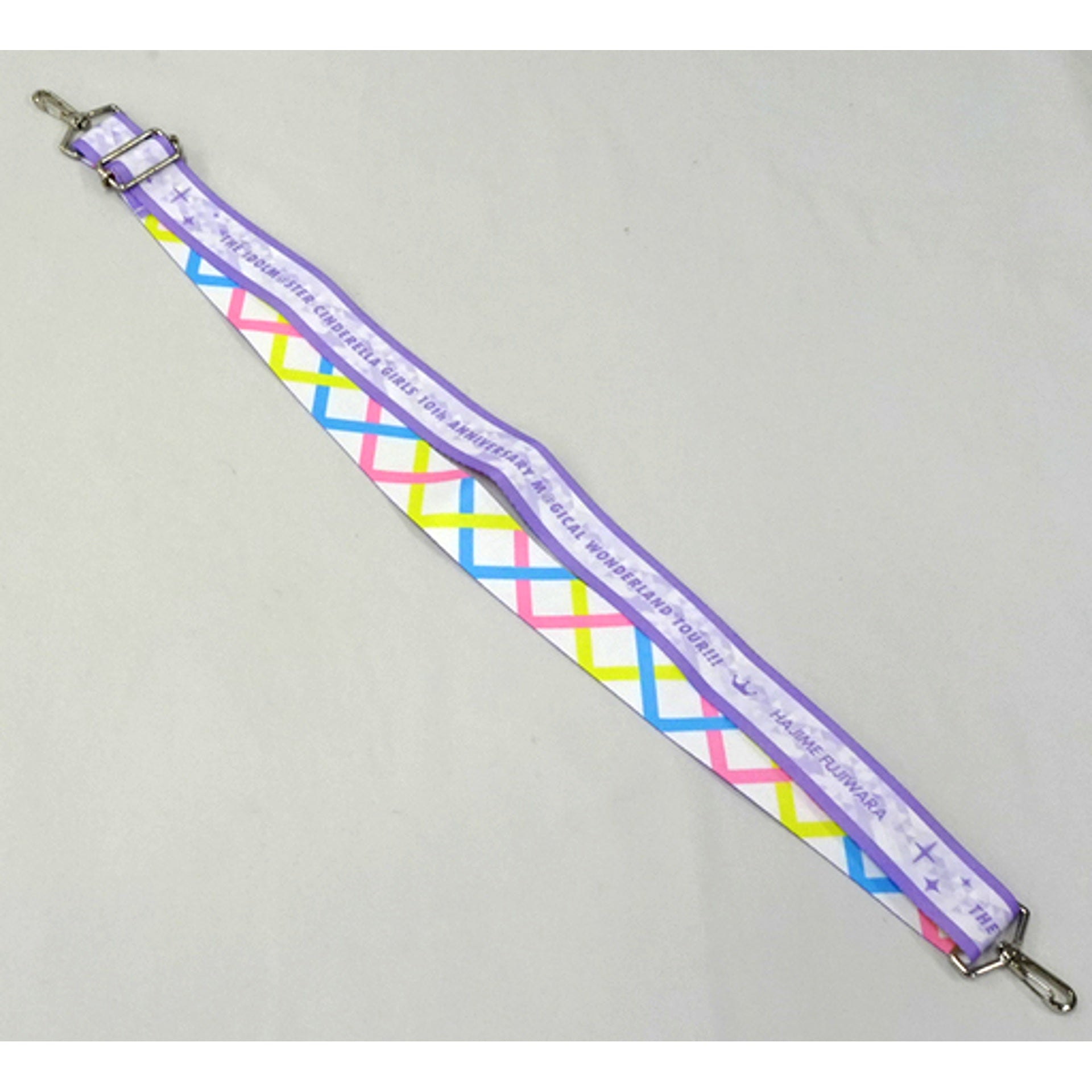 Hajime Fujiwara 10th Anniversary Tour Ver. The Idolmaster Cinderella Girls Official Multi Shoulder Strap [USED]