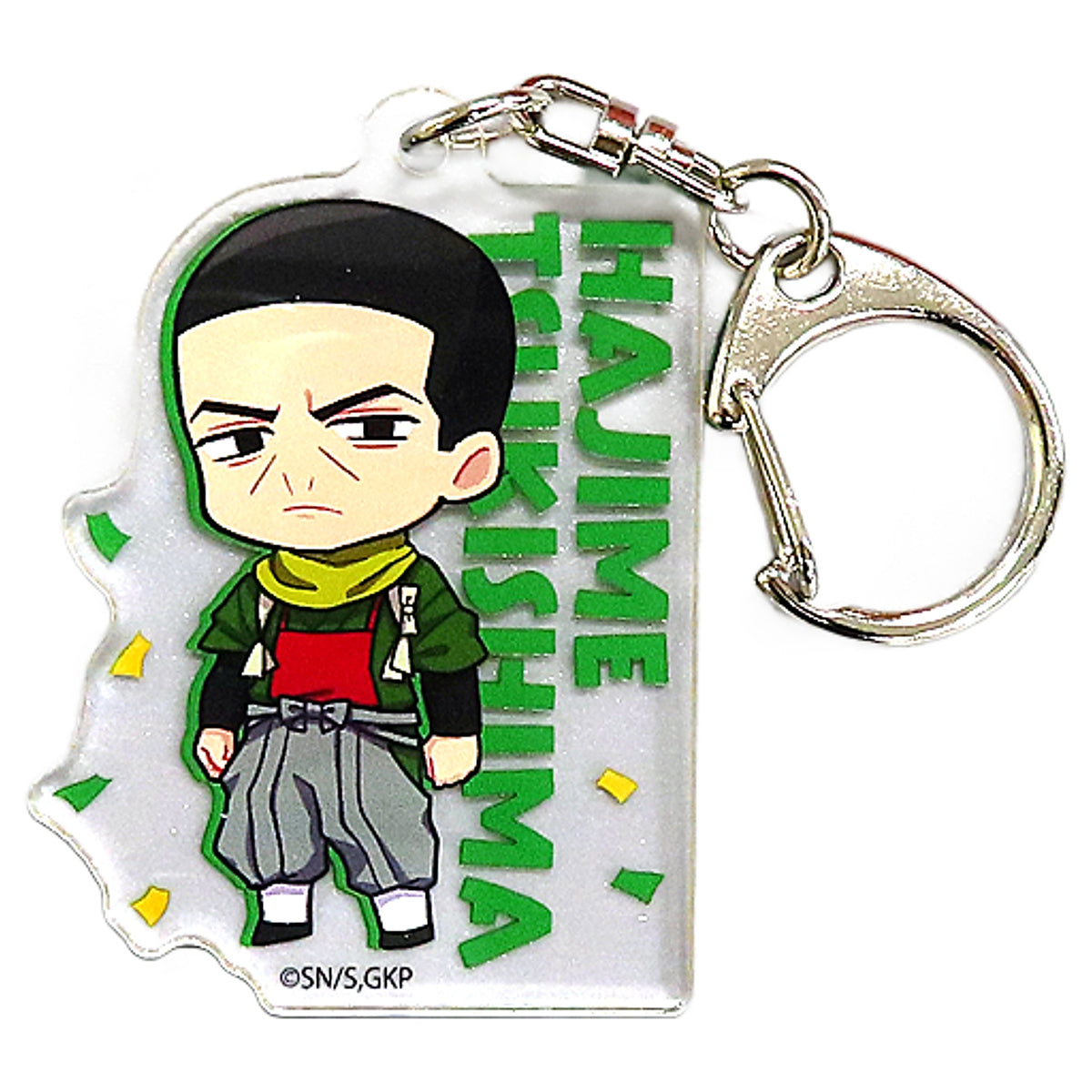 Hajime Tsukishima Golden Kamuy Shiraishi Troupe Chibi Acrylic Keychain [USED]