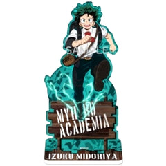 My Hero Academia Izuku Midoriya Full Body Acrylic Stand Outdoor Training Ver. Acrylic Stands [USED]