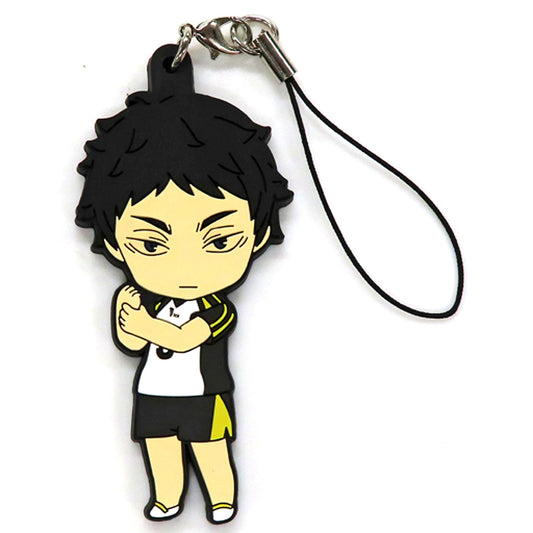 Keiji Akaashi Haikyu!! Nendoroid Plus Rubber Strap Commander Ver. GOODSMILE ONLINE SHOP Bonus [USED]