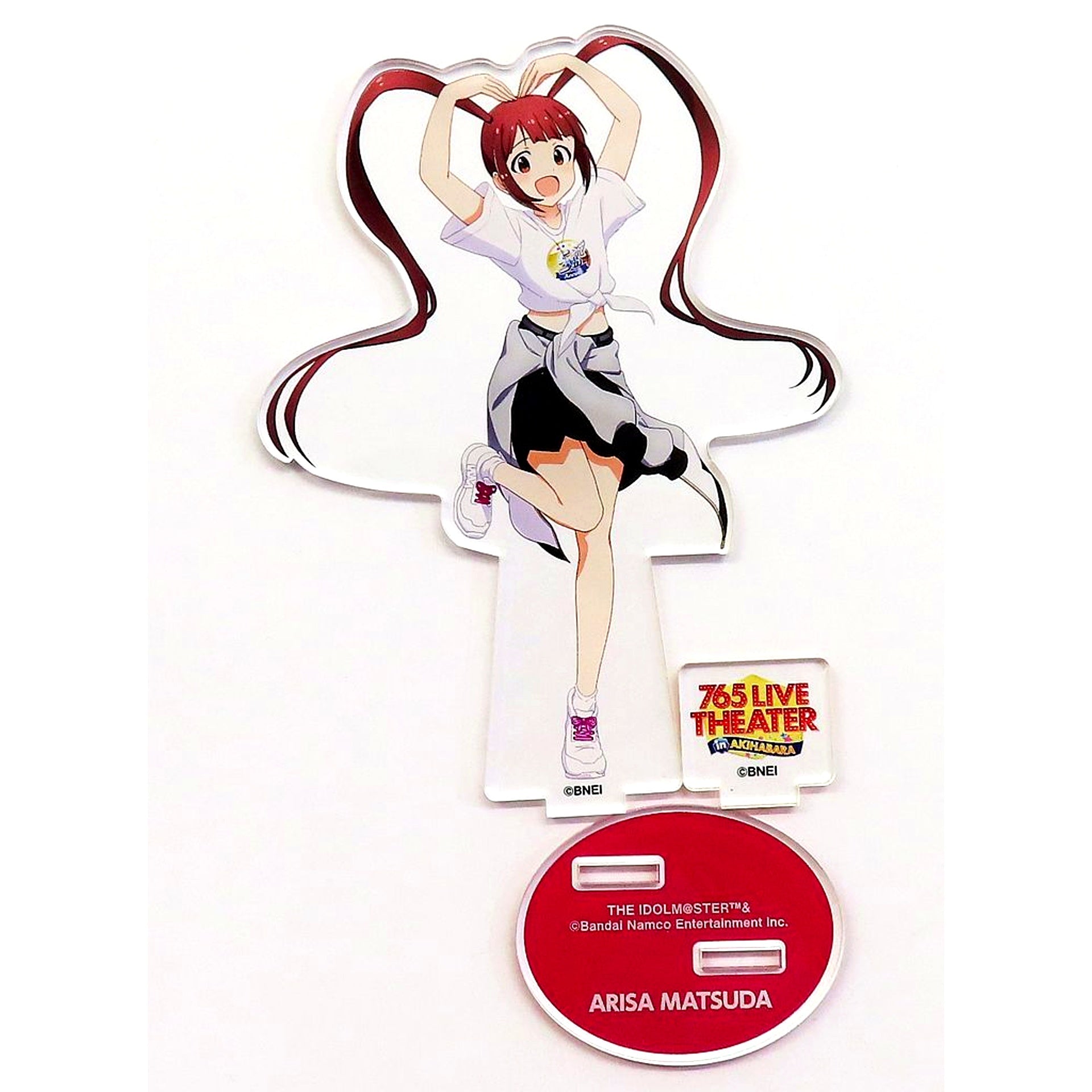 Arisa Matsuda THE IDOLM@STER MILLION LIVE! THEATER DAYS Official Acrylic Stand 5th Anniversary Exhibition 765 LIVE THEATER in Akihabara [USED]