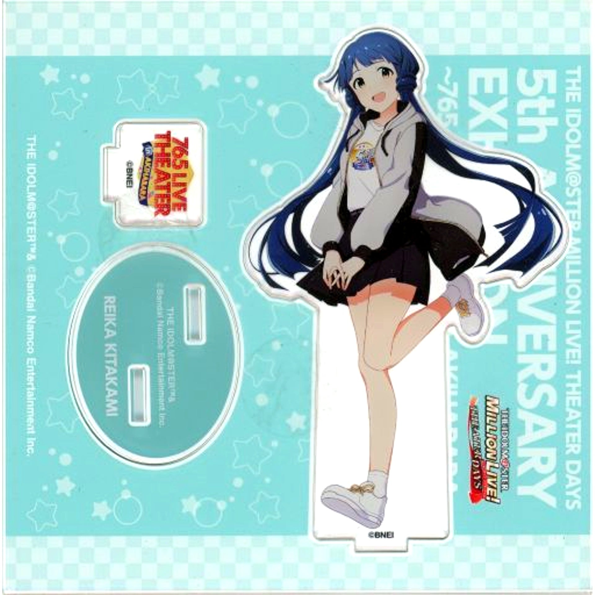 Reika Kitakami THE IDOLM@STER MILLION LIVE! THEATER DAYS Official Acrylic Stand 5th Anniversary Exhibition 765 LIVE THEATER in Akihabara [USED]