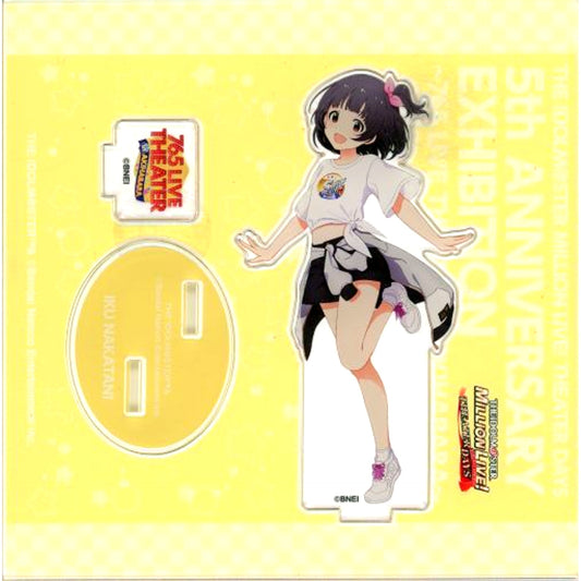 Iku Nakatani THE IDOLM@STER MILLION LIVE! THEATER DAYS Official Acrylic Stand 5th Anniversary Exhibition 765 LIVE THEATER in Akihabara [USED]