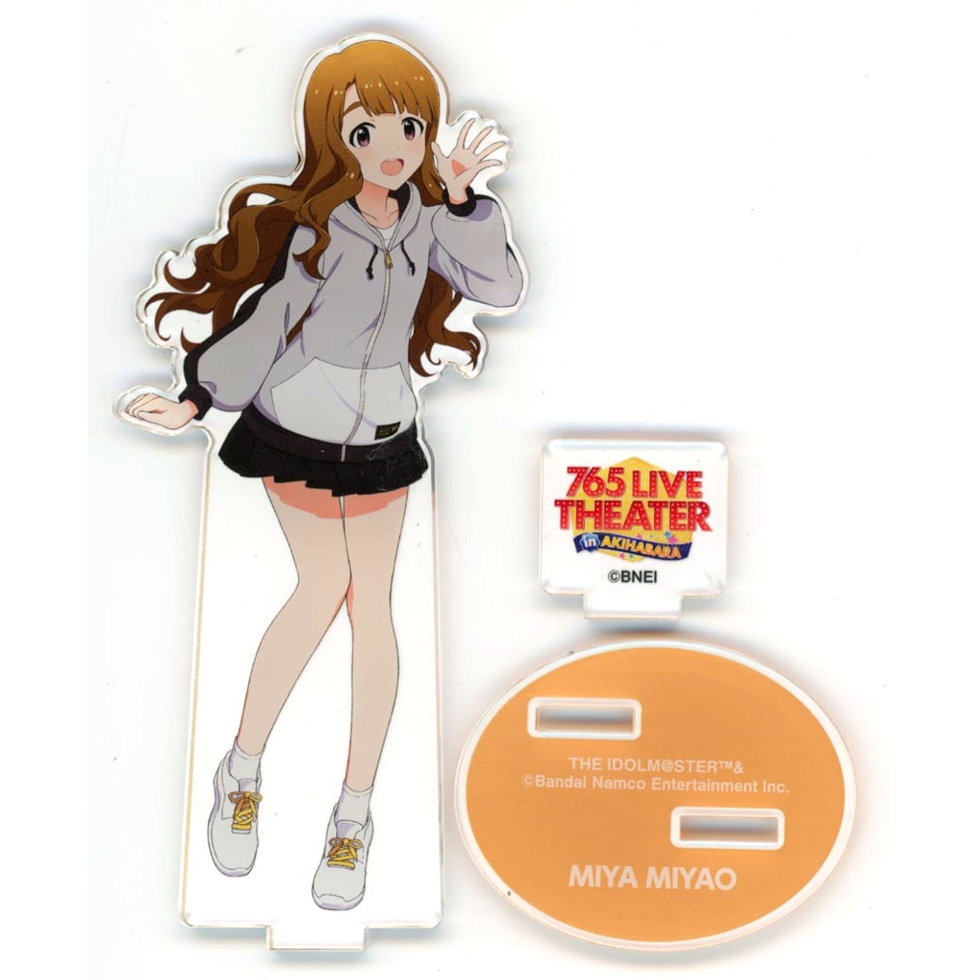 Miya Miyao The Idolm@ster Million Live! Theater Days Official Acrylic Stand 5th Anniv Exhibition 765 LIVE THEATER [USED]
