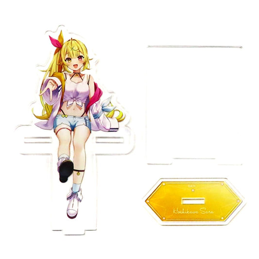 Hoshikawa Sara Orihimeboshi Sitting Acrylic Stand Virtual YouTuber Nijisanji 3rd Anniversary Goods [USED]