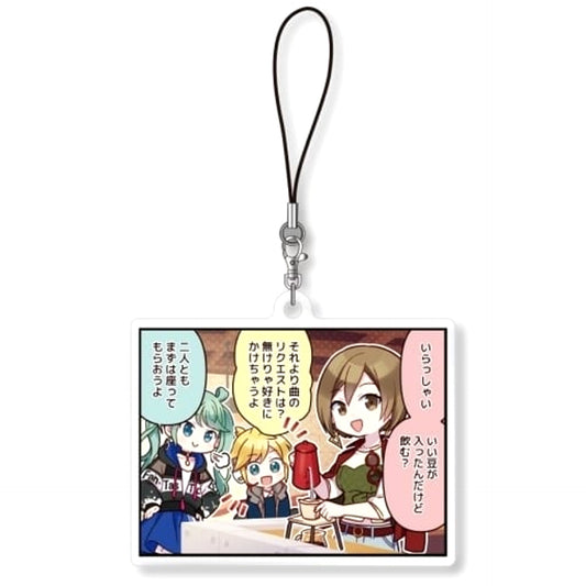 Hatsune Miku: Colorful Stage! One-Panel Comic Acrylic Strap Vol.3 Acrylic Item [USED]