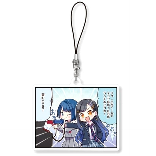 Hatsune Miku: Colorful Stage! Haruka Kiritani An Shiraishi One-Panel Comic Acrylic Strap Vol.4 Acrylic Item [USED]