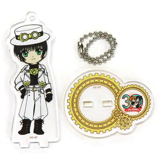 Tokyo Babylon Subaru Sumeragi 30th Anniversary of Clamp Painting Industry Trading Acrylic Stand Keychain 30th Anniversary Version Group A animate cafe Limited Keychains [USED]