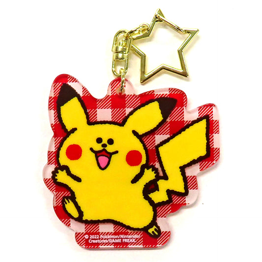 Henteko Cute Pikachu Pokemon x SWIMMER Acrylic Keychain Collection Pokemon Center Limited [USED]