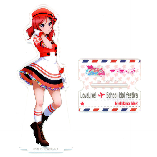 Maki Nishikino Love Live! Series Mu's Memorial Acrylic Stand SIF Series Thanksgiving Festival 2022 [USED]