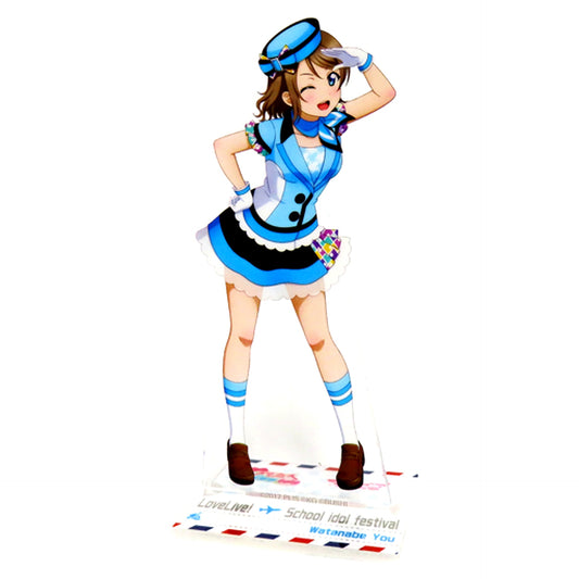 You Watanabe Love Live! Series Aqours Memorial Acrylic Stand SIF Series Thanksgiving Festival 2022 [USED]