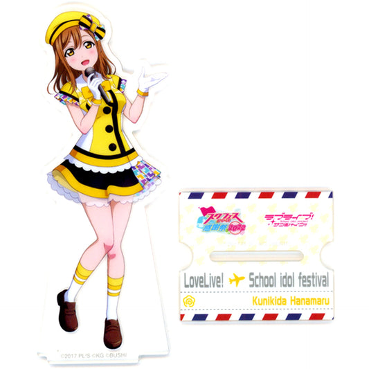 Hanamaru Kunikida Love Live! Series Aqours Memorial Acrylic Stand SIF Series Thanksgiving Festival 2022 [USED]