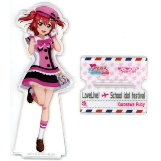 Ruby Kurosawa Love Live! Series Aqours Memorial Acrylic Stand SIF Series Thanksgiving Festival 2022 [USED]