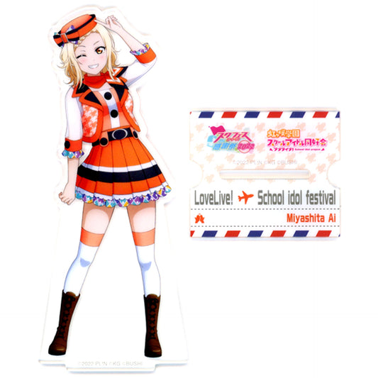 Ai Miyashita Commemorative Acrylic Stand Nijigasaki High School Idol Club Love Live! Series SIF Series Thanksgiving Festival 2022 [USED]