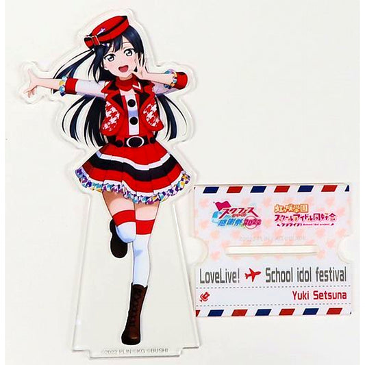 Setsuna Yuki Love Live! Series Nijigasaki High School Idol Club Commemorative Acrylic Stand SIF Series Thanksgiving Festival 2022 [USED]
