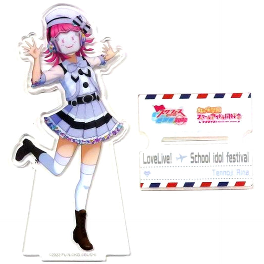 Rina Tennoji Commemorative Acrylic Stand Nijigasaki High School Idol Club Love Live! Series SIF Series Thanksgiving Festival 2022 [USED]