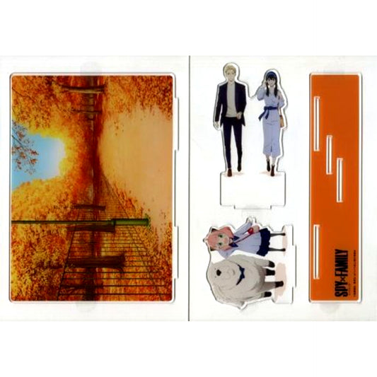 Forger Family Acrylic Diorama SPY x FAMILY x Lawson Campaign Lawson App Kuji [USED]