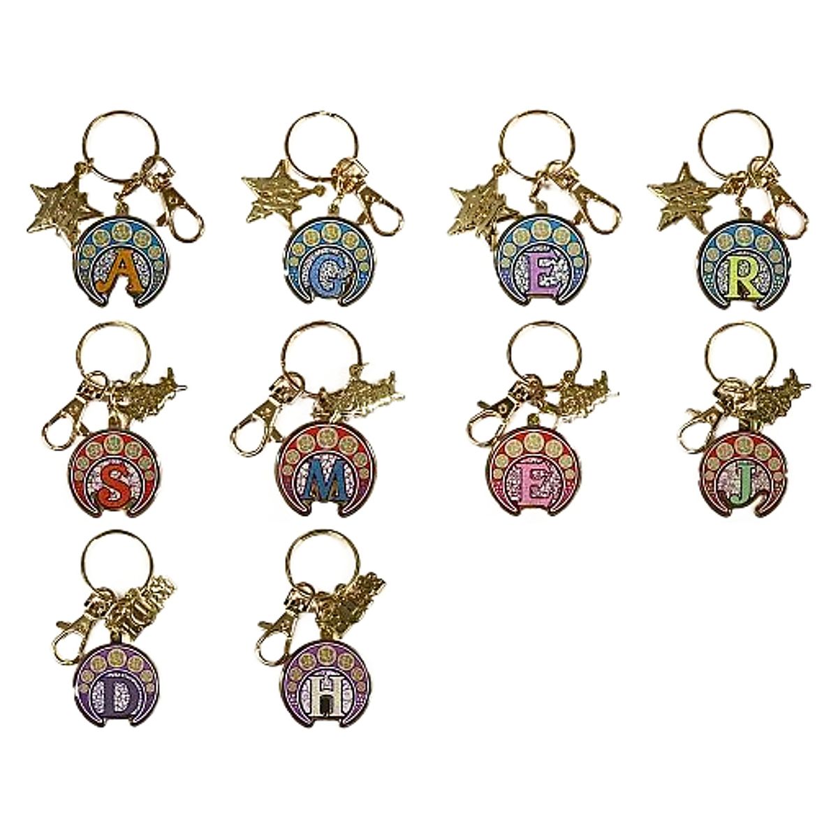 Yuki Ange, etc. Visual Prison Taito Lottery Motif Metal Charm Prize E All 10 Types Set Charm [USED]