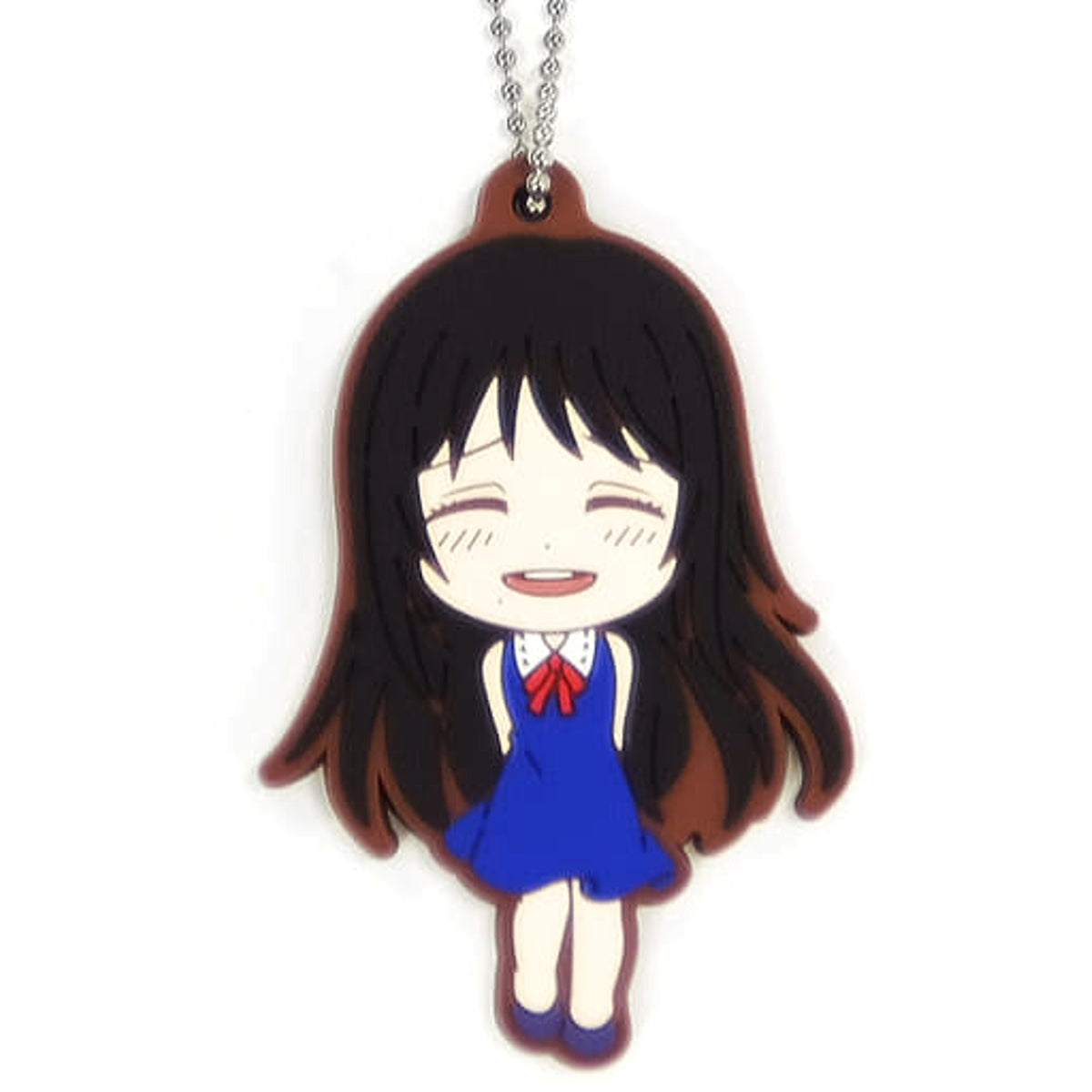 Jujutsu Kaisen 0 Orimoto Rika Ichiban Kuji Declaration of War Rubber Keychain Kyunchara Illustrations Prize K Keychains [USED]