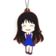 Jujutsu Kaisen 0 Orimoto Rika Ichiban Kuji Declaration of War Rubber Keychain Kyunchara Illustrations Prize K Keychains [USED]