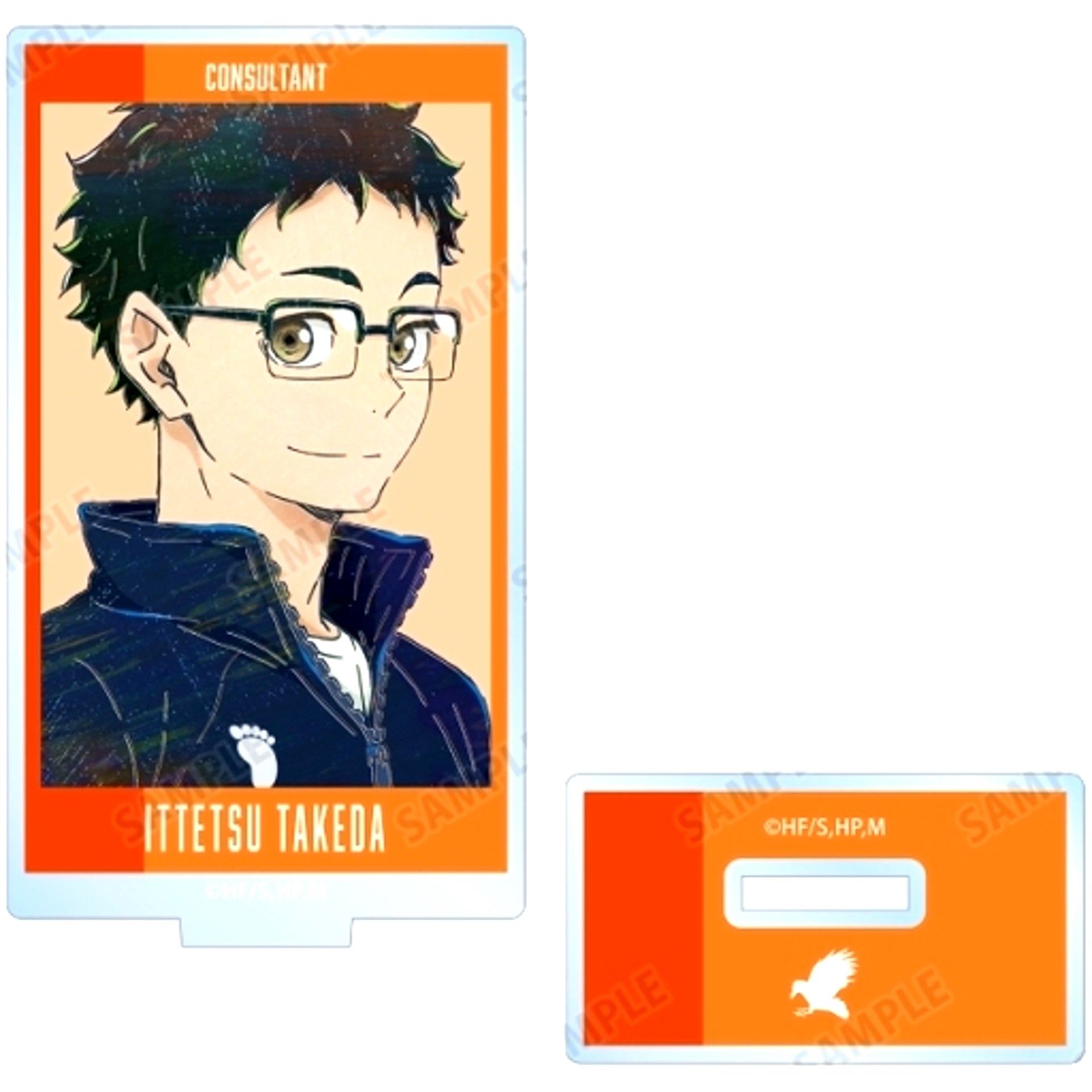 Ittetsu Takeda Haikyu!! Trading Ani-Art 7th Acrylic Stand [USED]