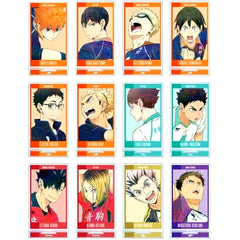 Set of 12 Haikyu!! Trading Ani-Art 7th Acrylic Stand [USED]