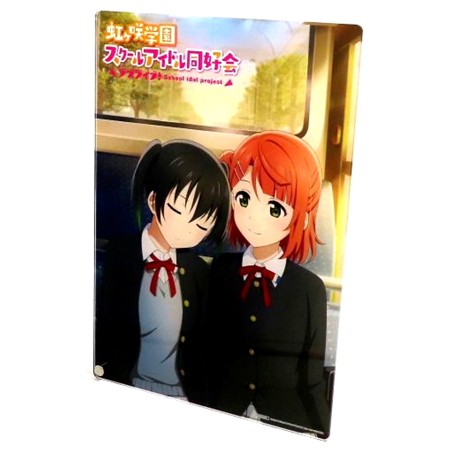 Ayumu Uehara & Yu Takasaki Illustration A4 Acrylic Plate Bonus for Blu-ray Love Live! Nijigasaki High School Idol Club TV Anime Season 2 Seven Net Shopping All Vol. Purchase Bonus [USED]