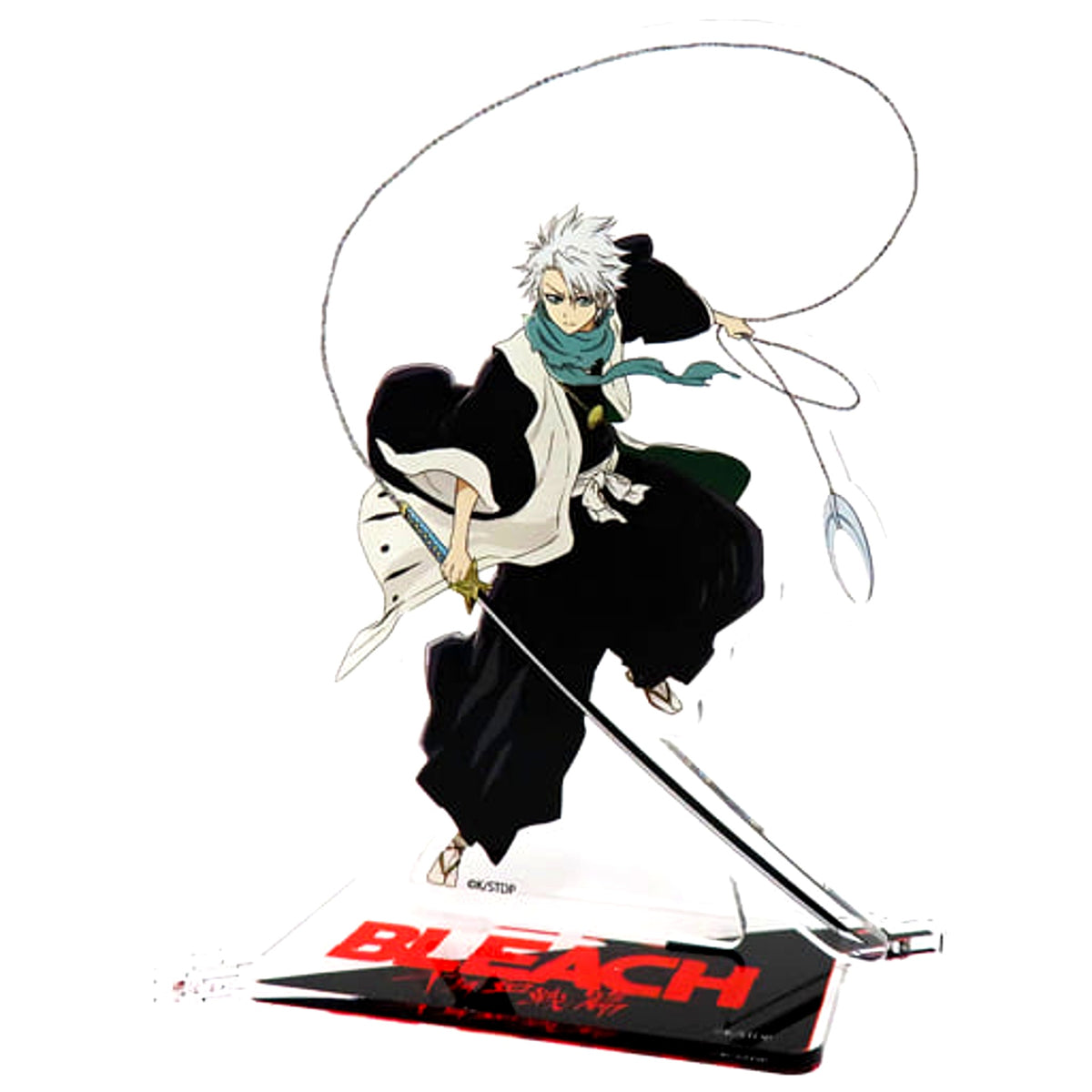Toshiro Hitsugaya BLEACH Thousand-Year Blood War x Karaoke Manekineko Acrylic Stand [USED]
