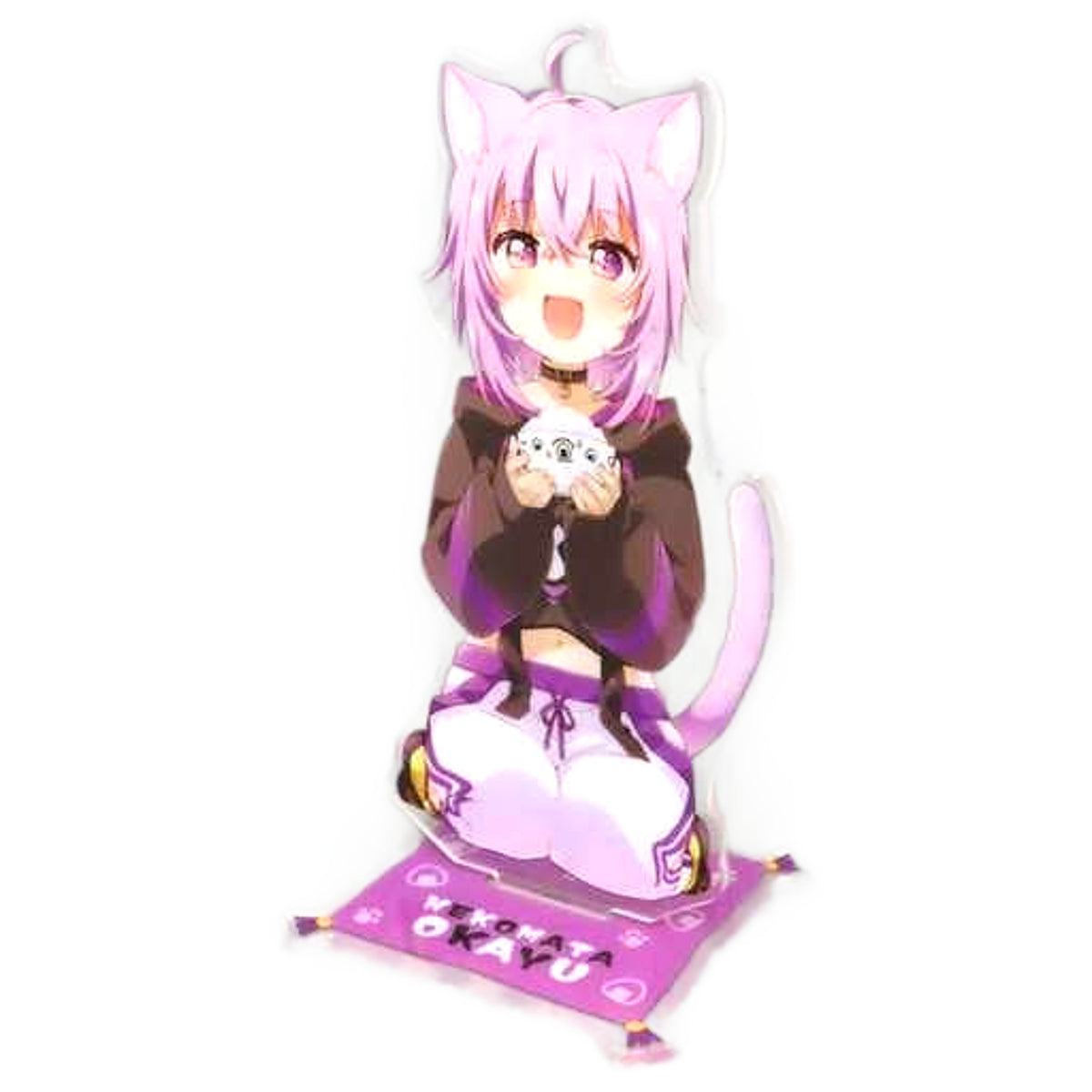 VTuber Hololive Nekomata Okayu Acrylic Stand Birthday Anniversary 2022 Acrylic Stands [USED]
