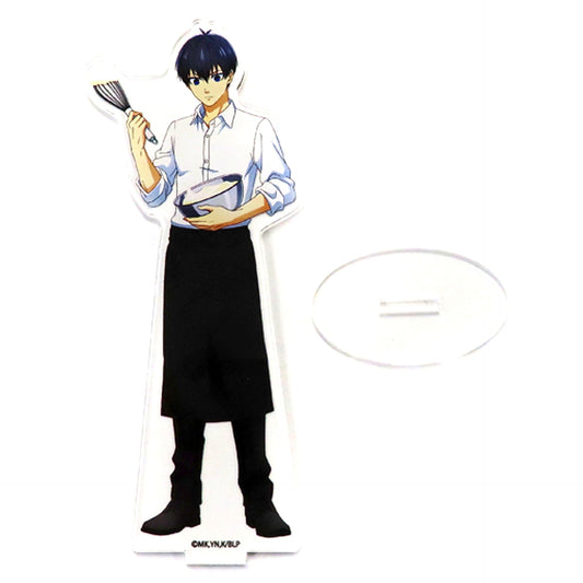 Yoichi Isagi Cafe Waiter Big Acrylic Stand Blue Lock x GiGO Collabo Cafe [USED]