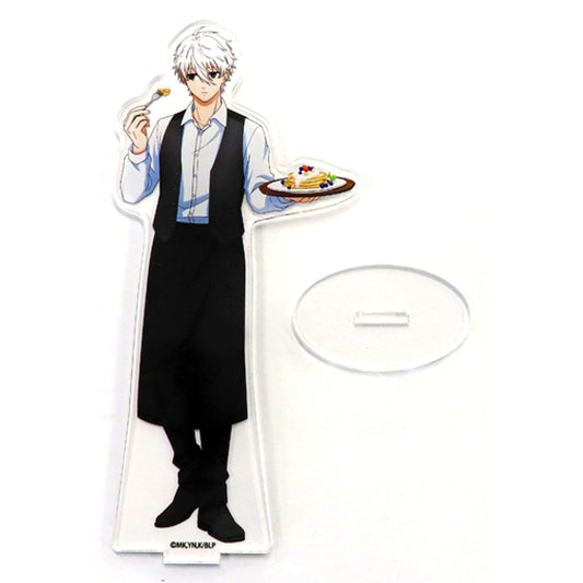 Seishiro Nagi Cafe Staff Big Acrylic Stand Blue Lock x GiGO Collab Cafe [USED]