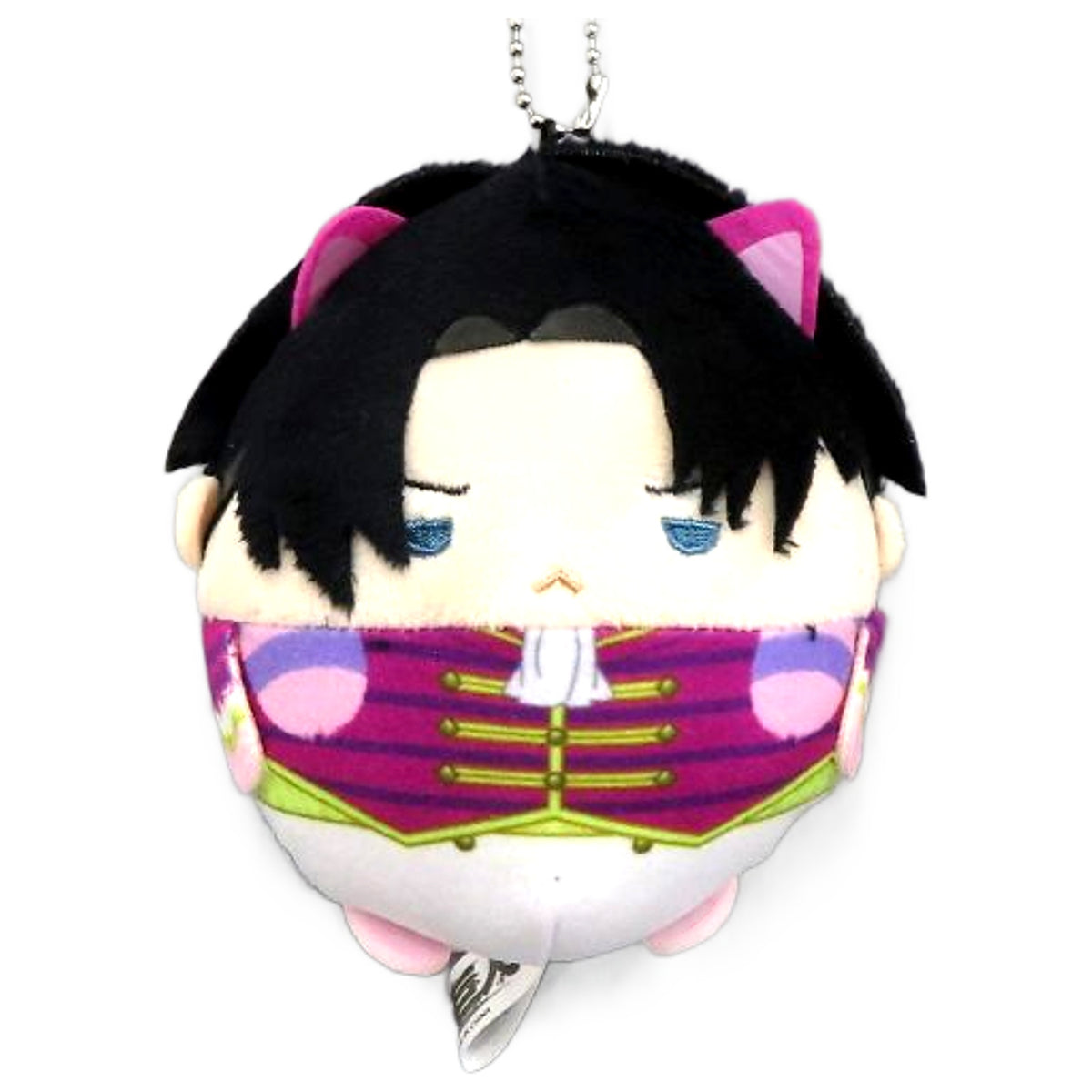 Levi Attack on Titan Kujimate Nuikuji Fuwakororin D-E Prize Key Chain [USED]