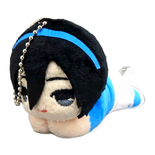 Mikasa Ackerman Attack on Titan Kujimate Hagu Chara Collection Nuikuji Prize E-B Key Chain [USED]