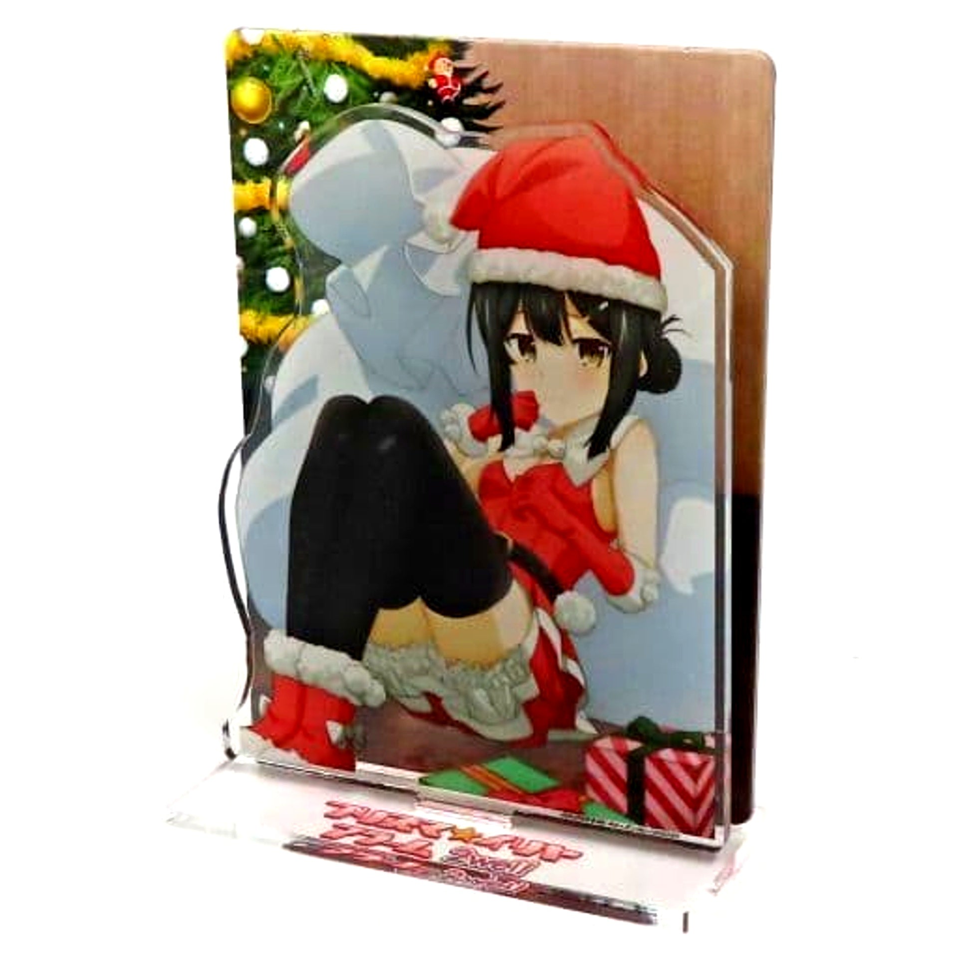 Miyu Edelfelt Fate/kaleid liner Prisma Illya Alarm 2wei! Web Kuji Prize C Background Acrylic Stand Christmas Ver. [USED]