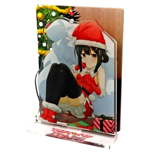 Miyu Edelfelt Fate/kaleid liner Prisma Illya Alarm 2wei! Web Kuji Prize C Background Acrylic Stand Christmas Ver. [USED]