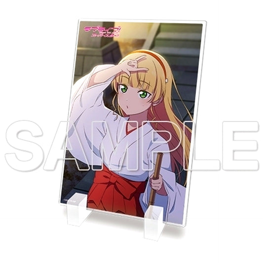 Sumire 2 Mini Acrylic Plate Liella! Love Live! Superstar!! [USED]
