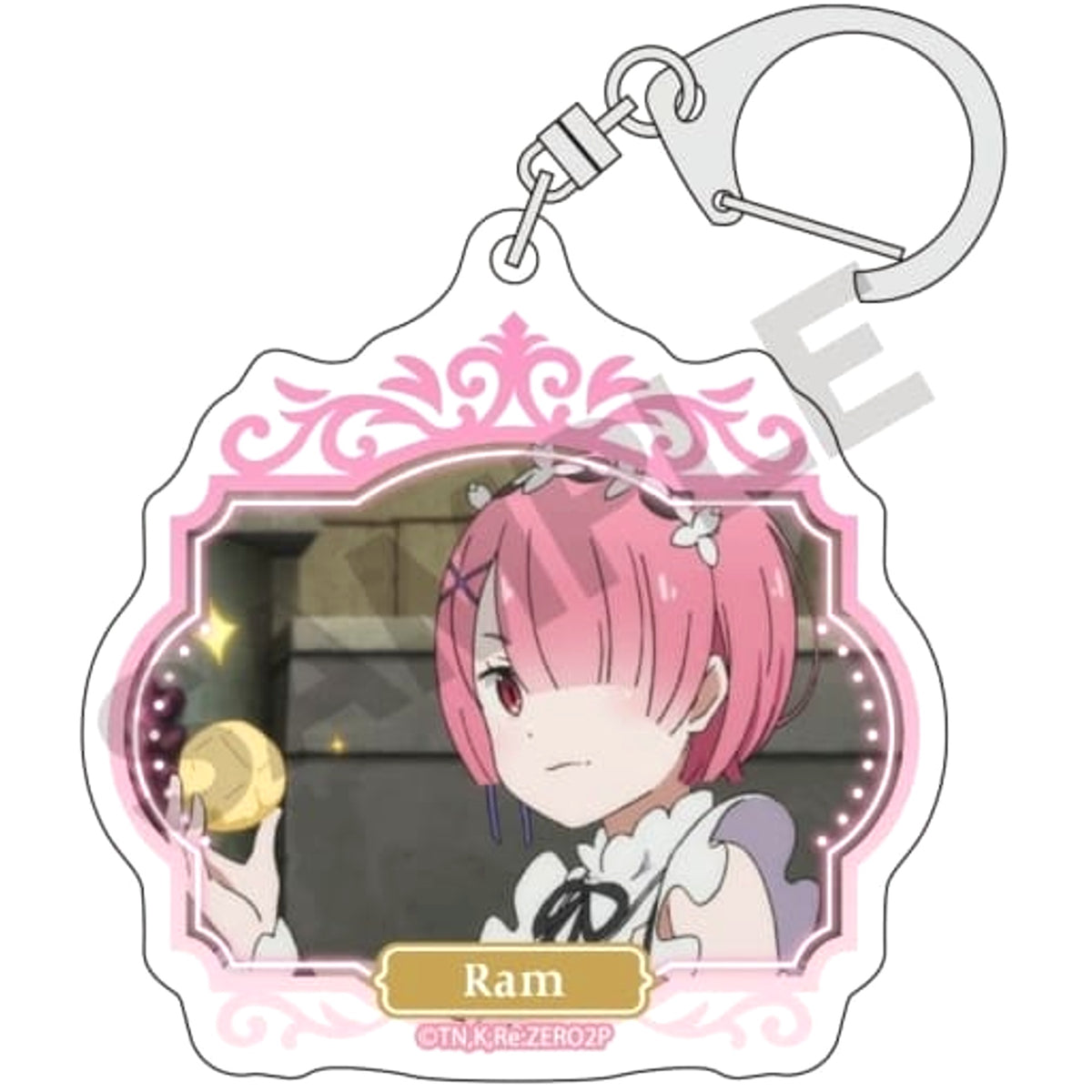 Re:ZERO -Starting Life in Another World- Ram A Trading Acrylic Keychains 2022 Keychains [USED]