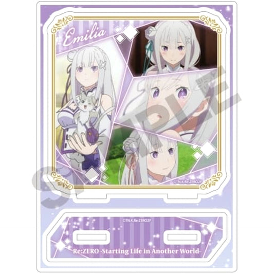 Re:ZERO -Starting Life in Another World- Emilia Acrylic Stand Acrylic Stands [USED]