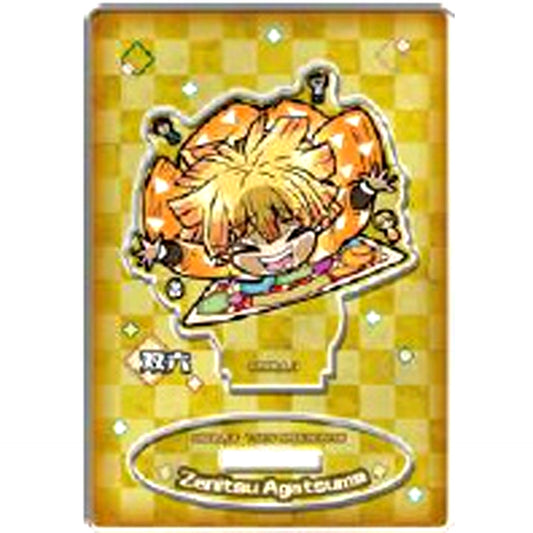 Zenitsu Agatsuma Sugoroku Demon Slayer Pita! Defome Immersed in Hobbies Trading Acrylic Stand [USED]