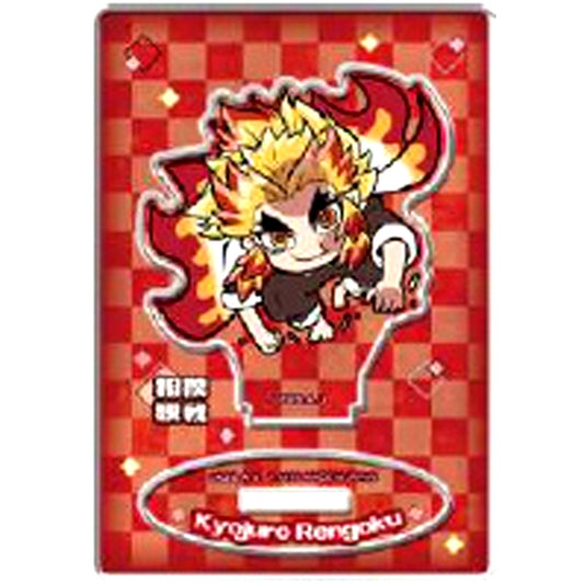 Kyojuro Rengoku Sumo Watching Pita! Defome Demon Slayer: Kimetsu no Yaiba Immersed in Hobbies Trading Acrylic Stand [USED]