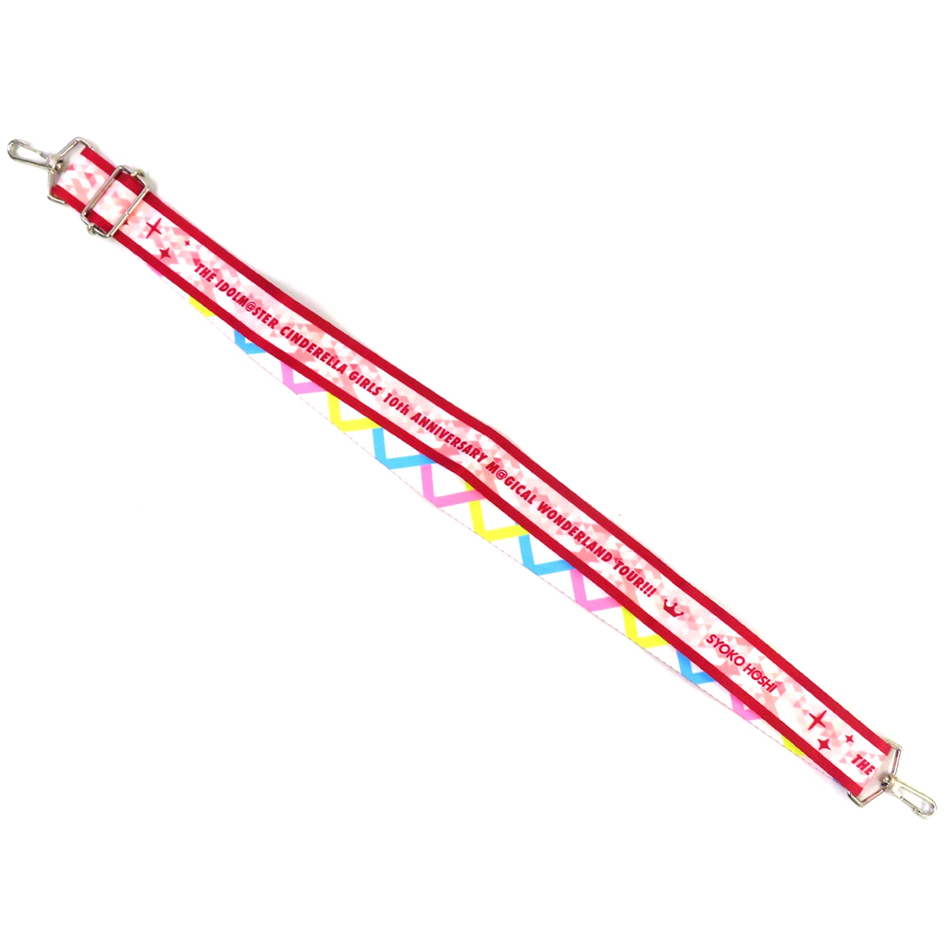 Syoko Hoshi 10th ANNIVERSARY TOUR Ver. The Idolmaster Cinderella Girls Official Multi Shoulder Strap [USED]