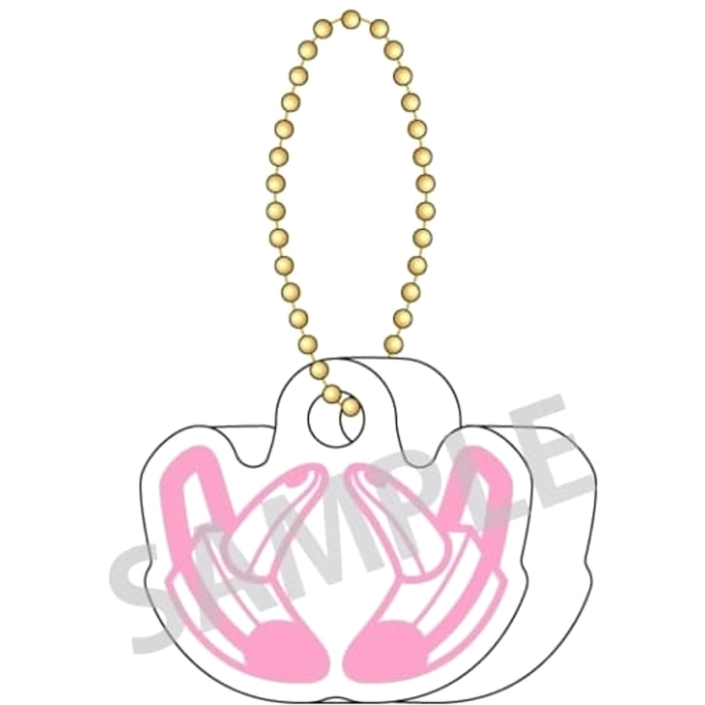 My Hero Academia Ochaco Uraraka Hero Motif Keychain Keychains [USED]