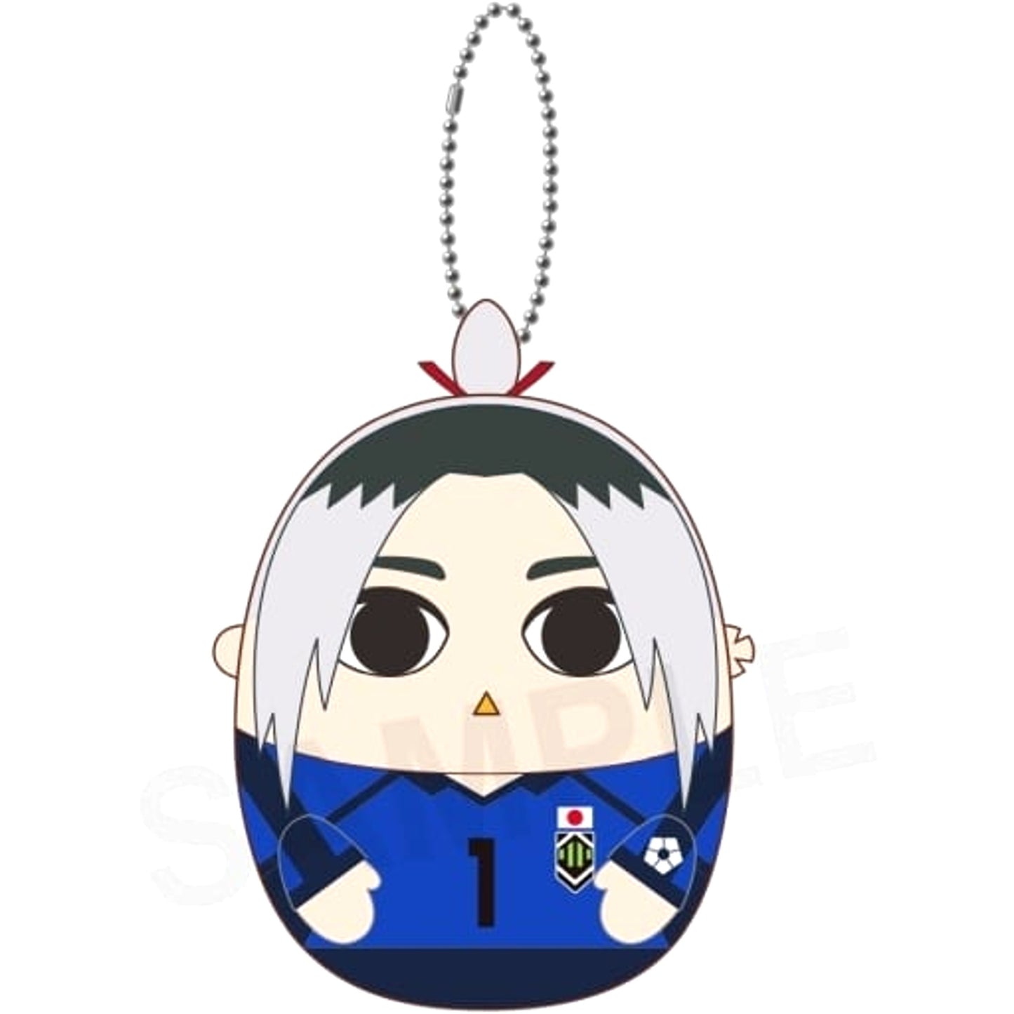 Blue Lock Gin Gagamaru Puchimochi Mascot Keychains [USED]